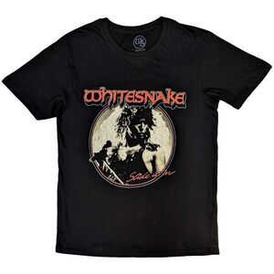 Whitesnake Unisex Adult Slide It In Cotton T-Shirt / Black